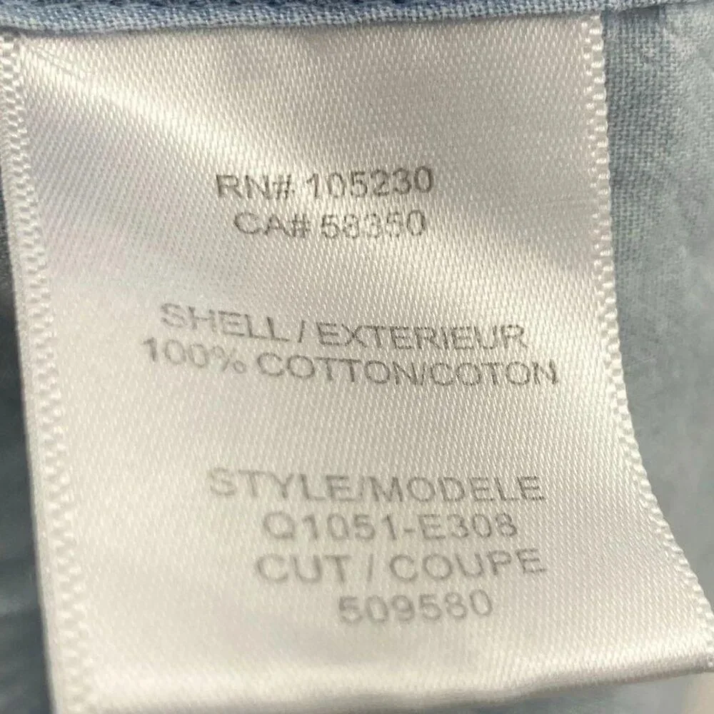Equipment Femme Lucida Dress Denim Blue Jean Short Collared Dress Sz Small - Picture 6 of 7